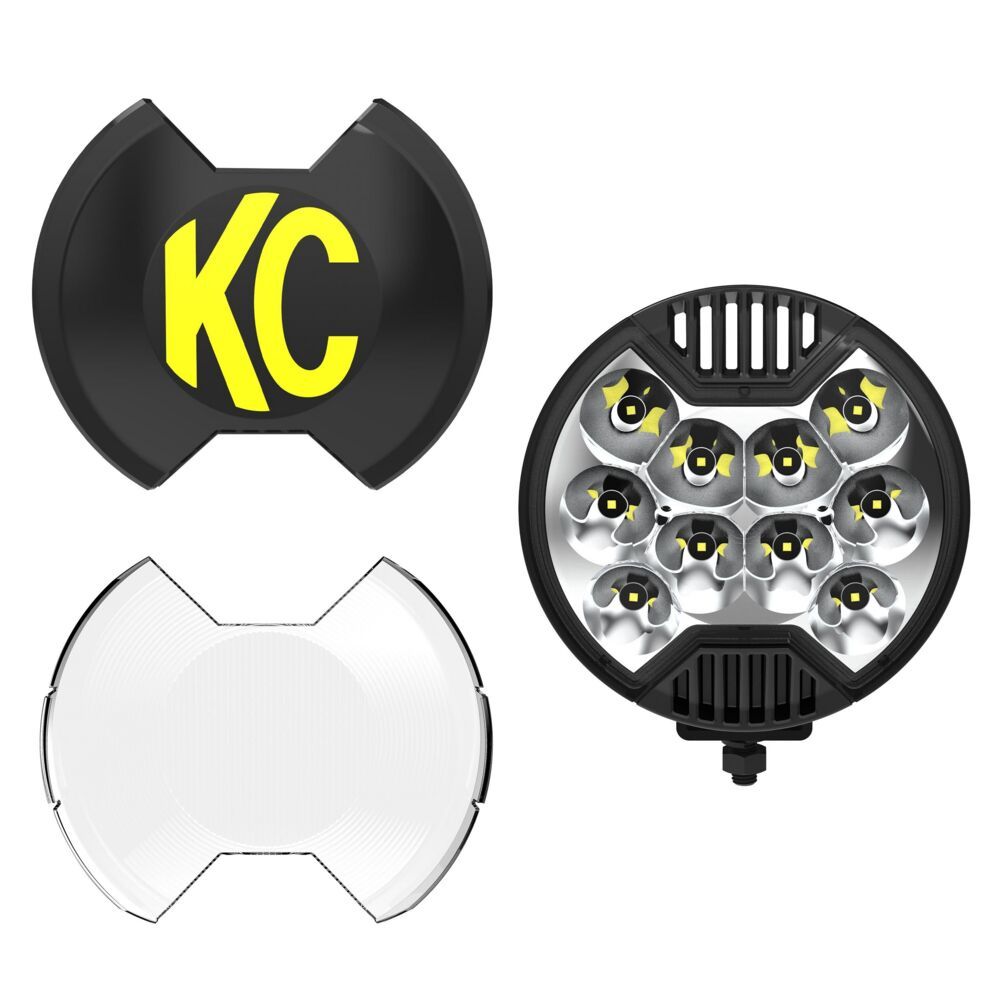 KC Hilites SlimLite 6" LED Master Kit Single Light 1106