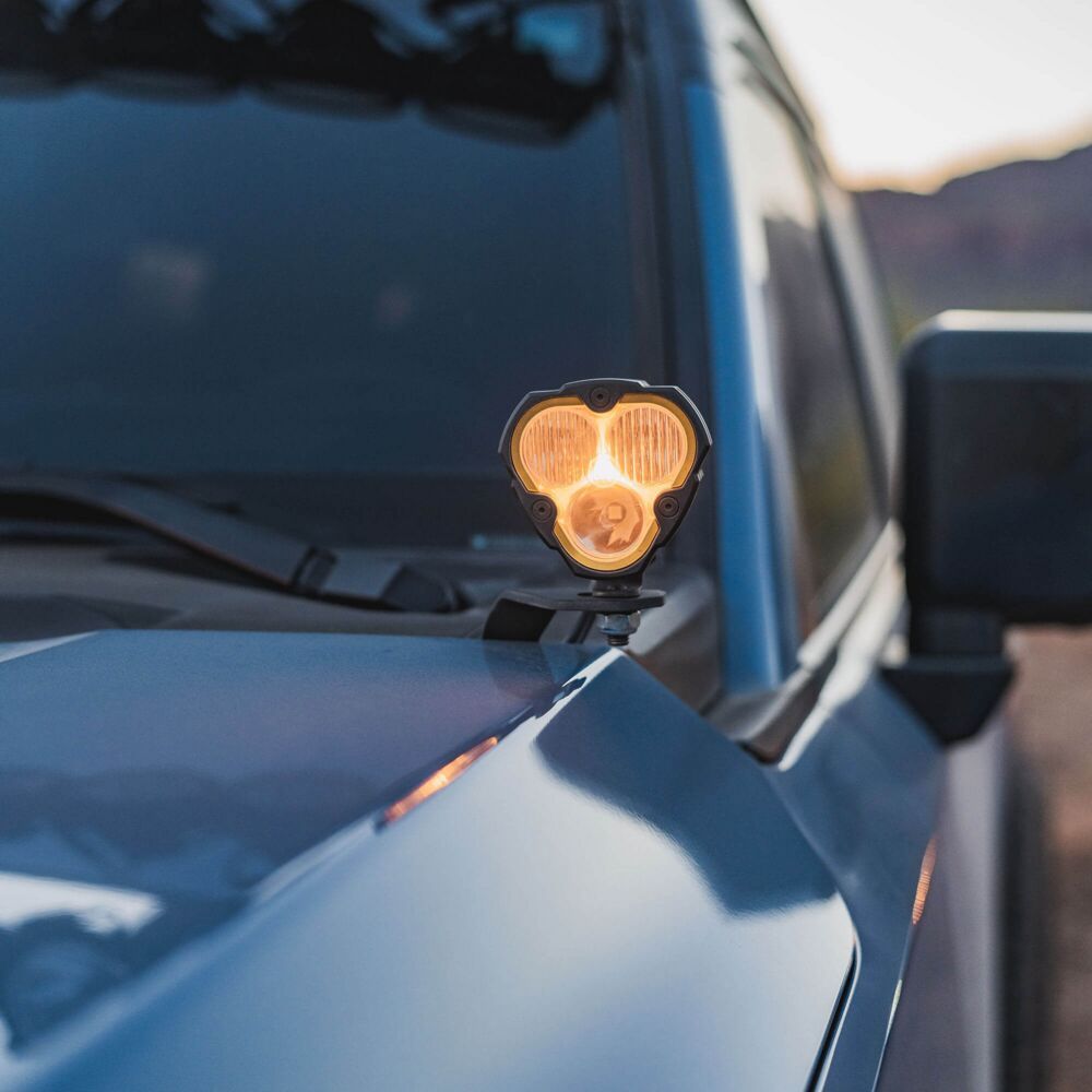 KC Hilites 2024-2025 Toyota Land Cruiser A-Pillar Ditch Mount 7385