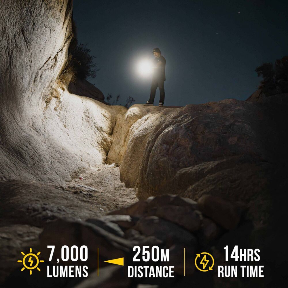 KC Hilites FLX 7K Rechargeable Flashlight 9966