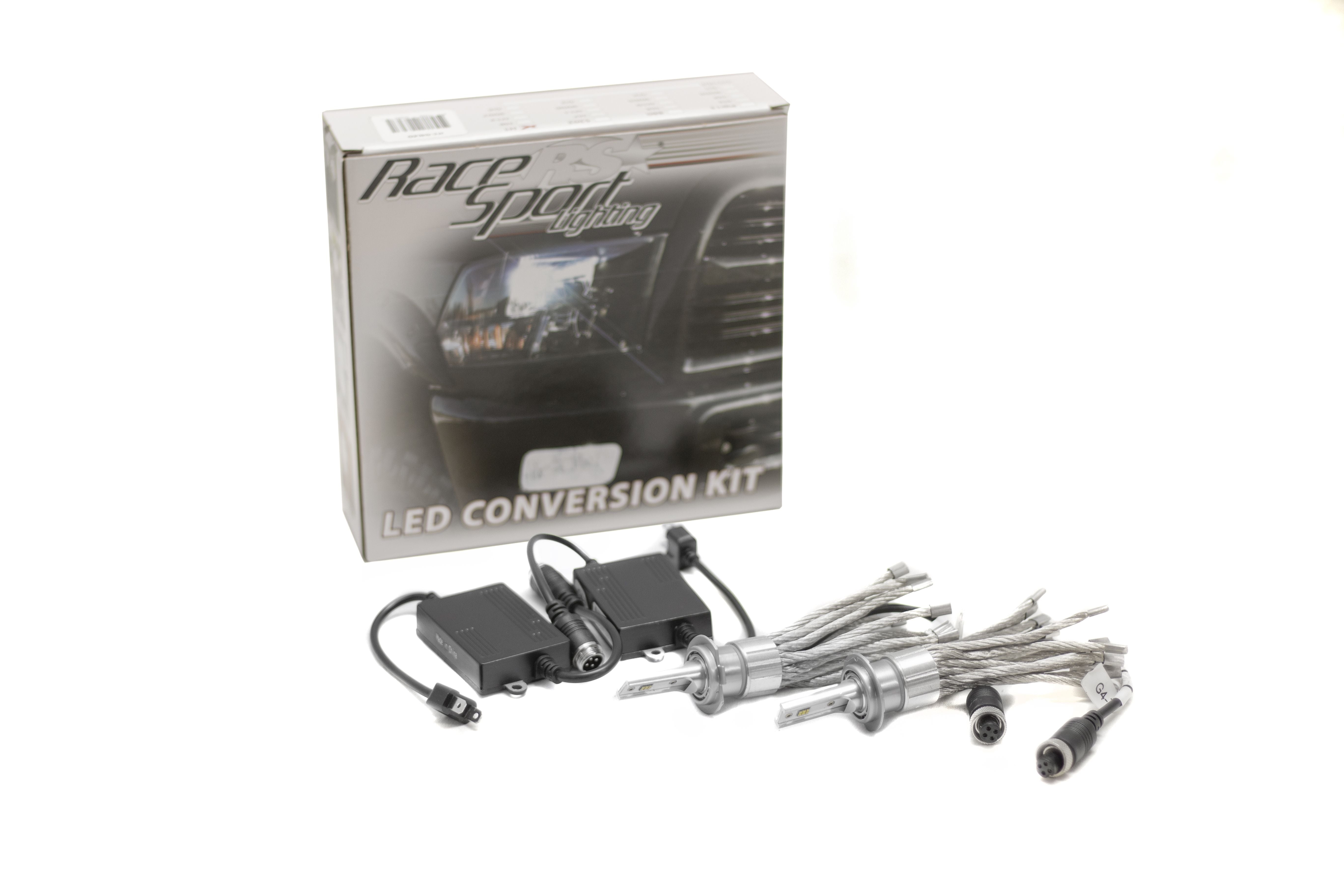Race Sport Hi-Lo Patent Pending GEN4 LED Headlight Conversion Kit 9004-G4LED
