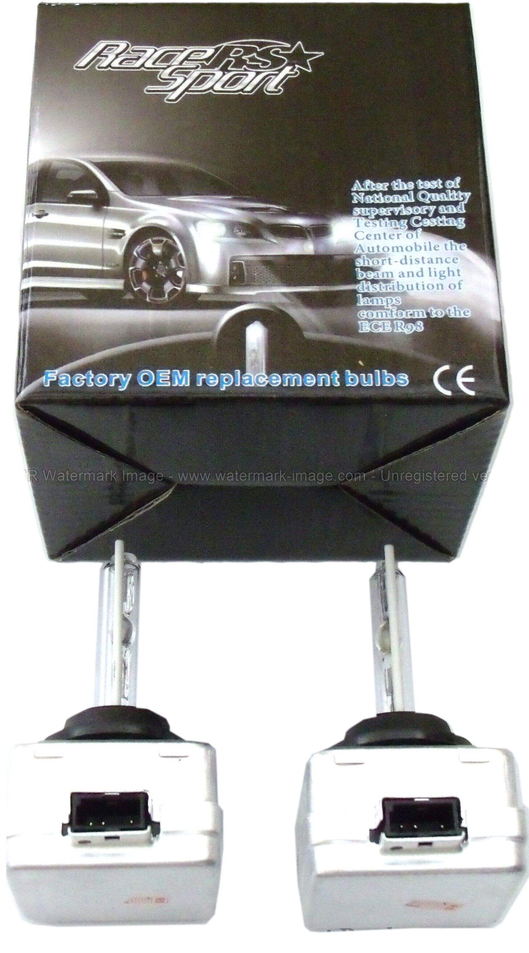 Race Sport D1 6K OEM Factory HID Replacement Bulbs D1-6K-SB-RB