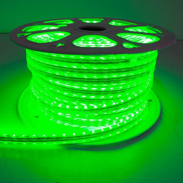 Race Sport 110V Atmosphere Waterproof LED Strip Lighting Green RS-5050-164FT-G