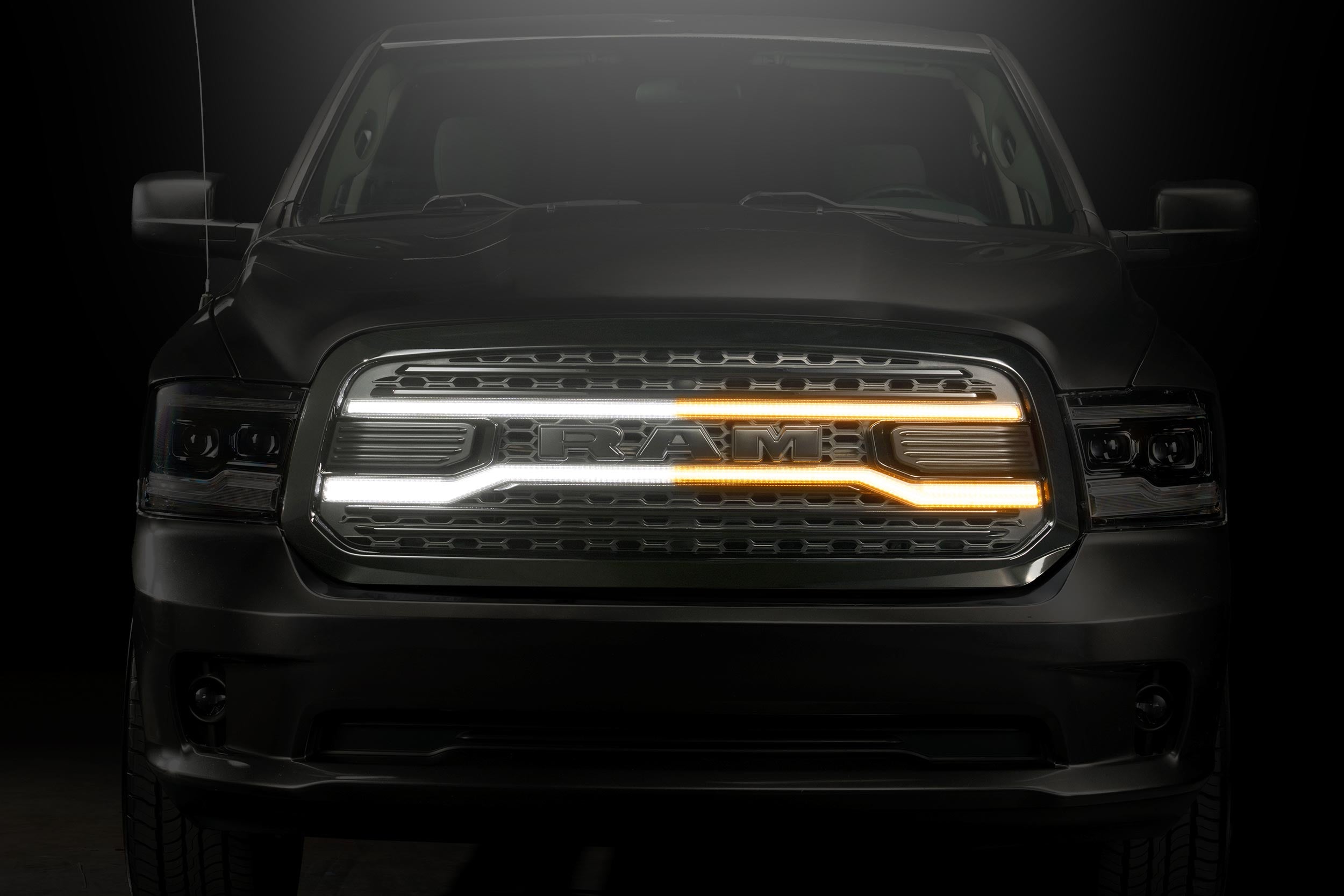 Morimoto 2013-2018 Dodge Ram 1500 Black XBG LED Grille XBG29