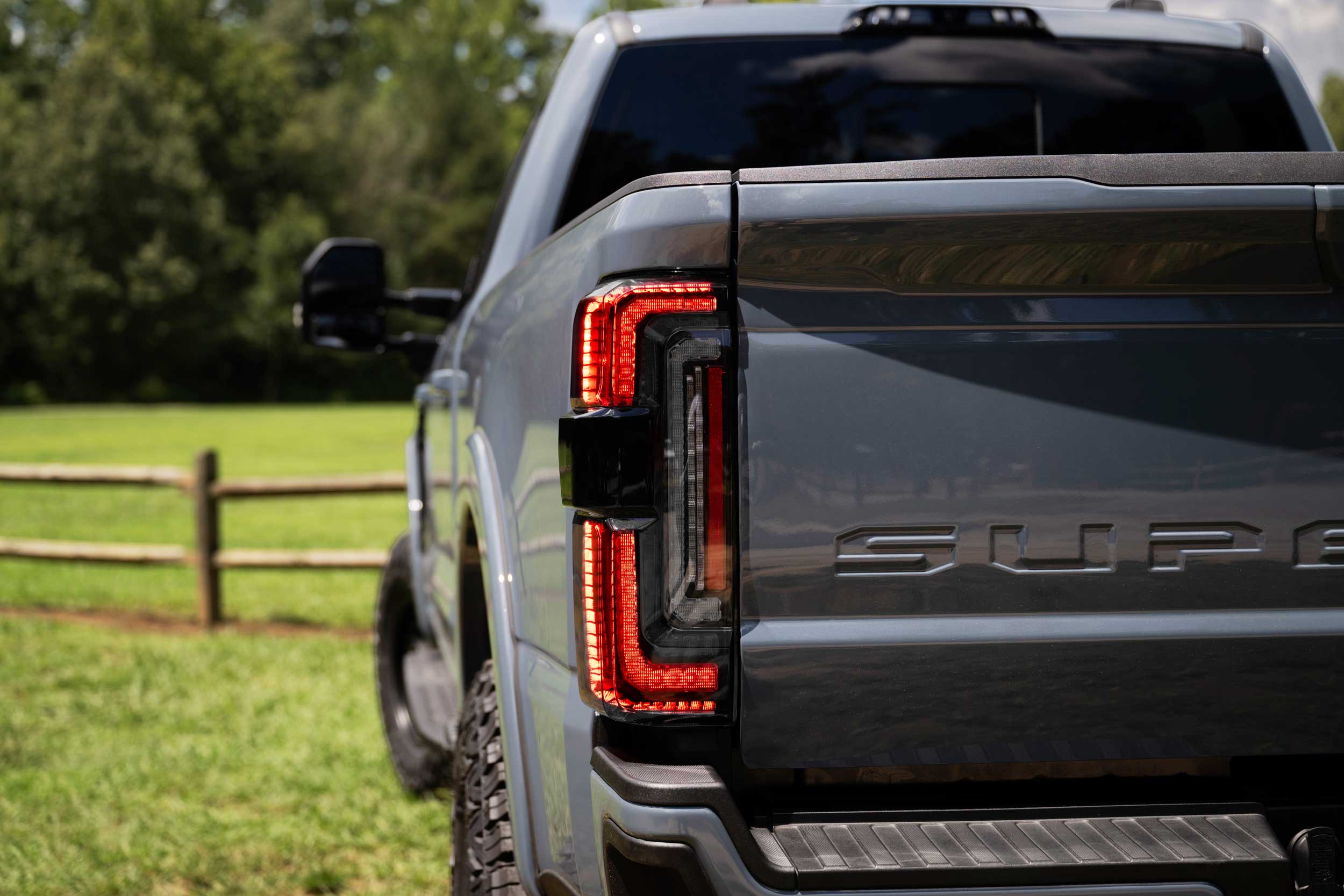 Morimoto 2023-2025 Ford F-250 F-350 F-450 Super Duty XB LED Tail Lights Smoked Lens Set LF352