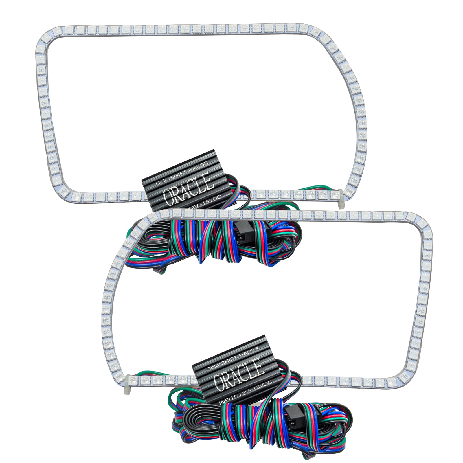 Oracle Lighting 2009-2013 Dodge Ram LED Fog Light Halo Kit ColorSHIFT With No Controller 1165-333