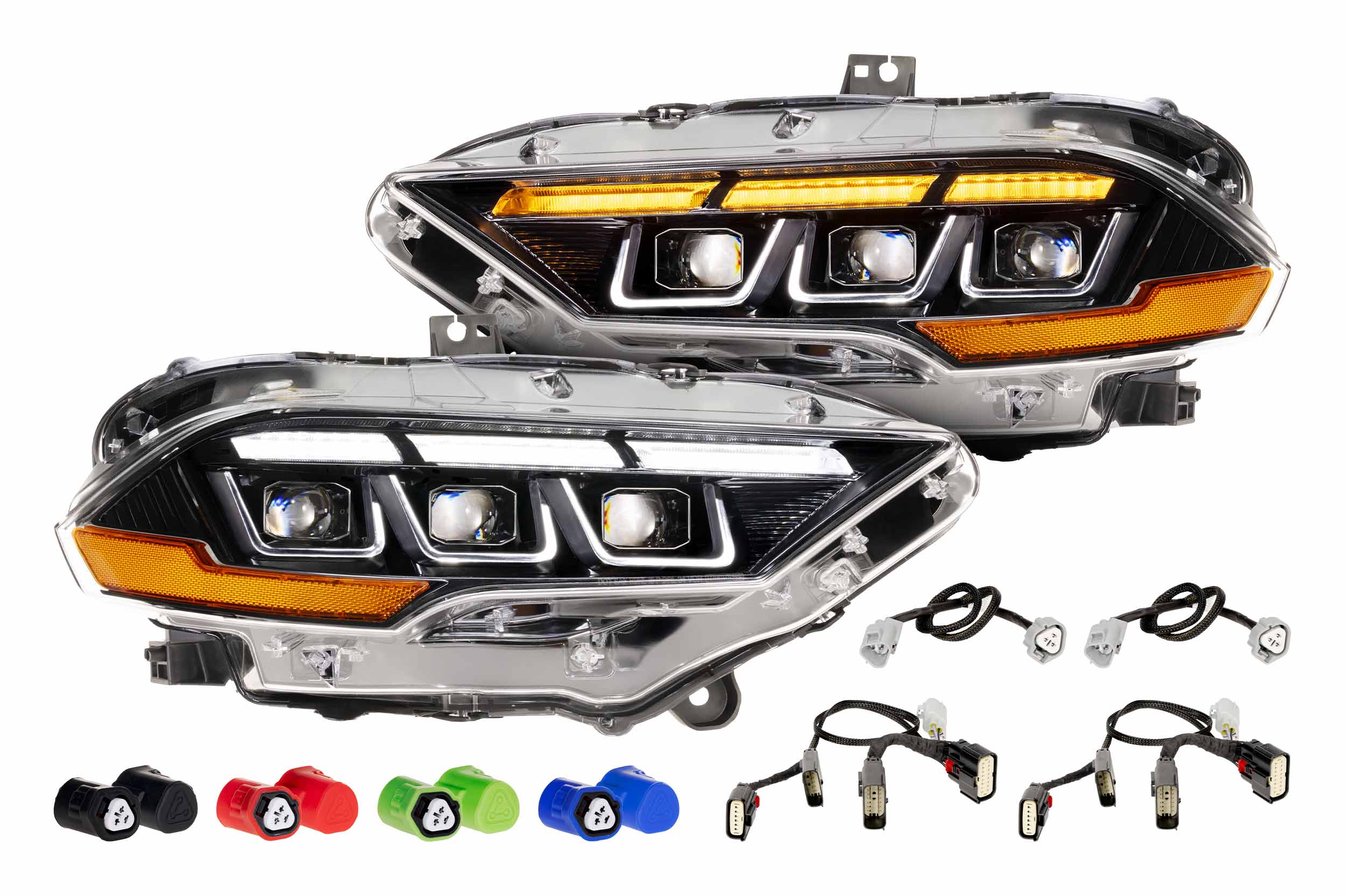 Morimoto 2018-2023 Ford Mustang Gen II XB LED Headlights Set LF2-414