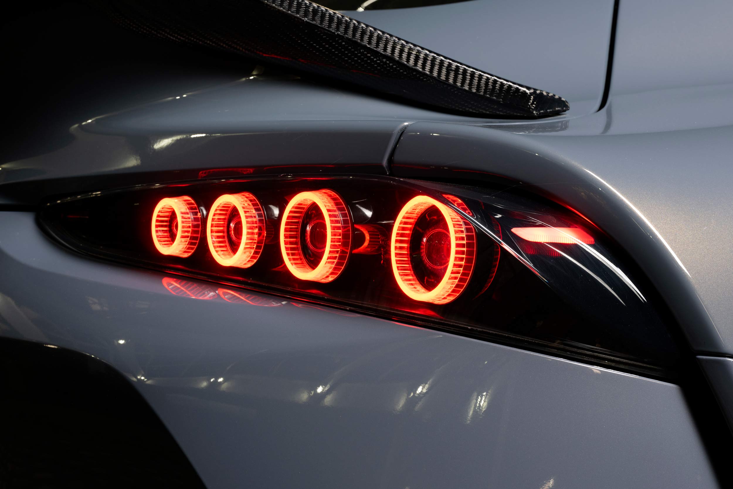 Morimoto 2020-2025 Toyota Supra Smoked Lens Set XB LED Tail Lights LF764