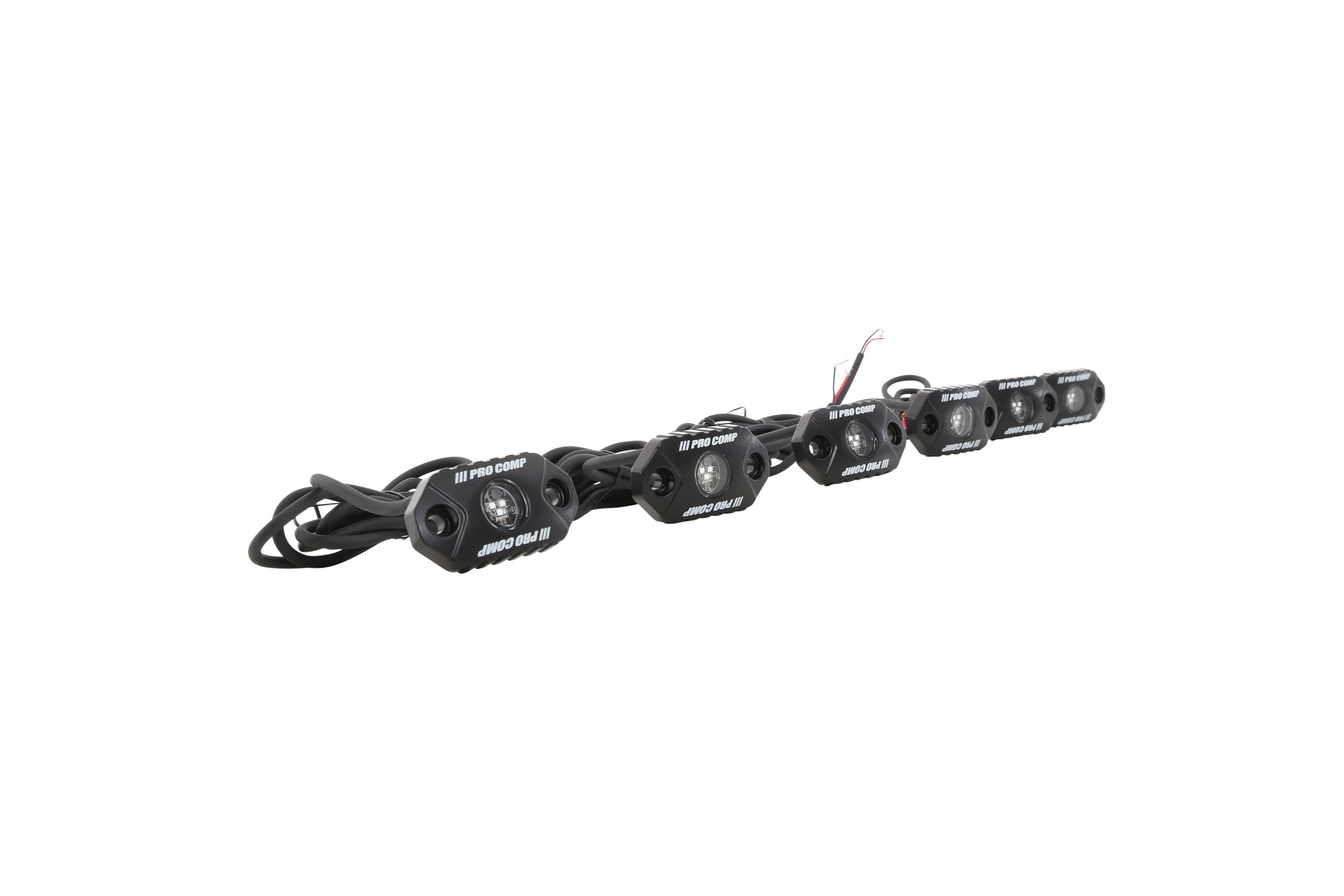 Pro Comp RGB Color Changing 6Pc Universal Rock Light Kit EXP76501RGB
