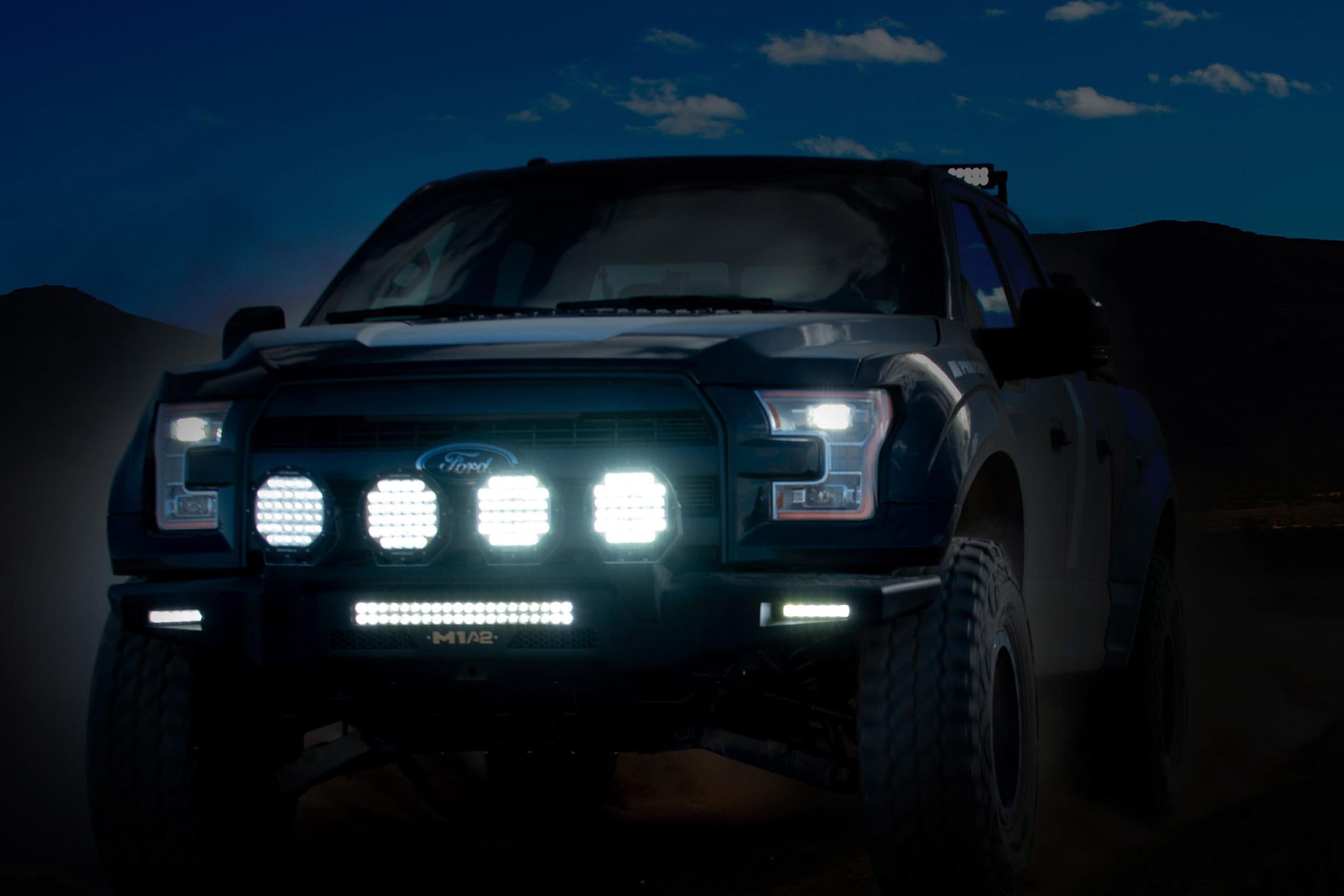 Pro Comp 50" White Combo Beam Motorsports Series Double Row Light Bar EXP75250