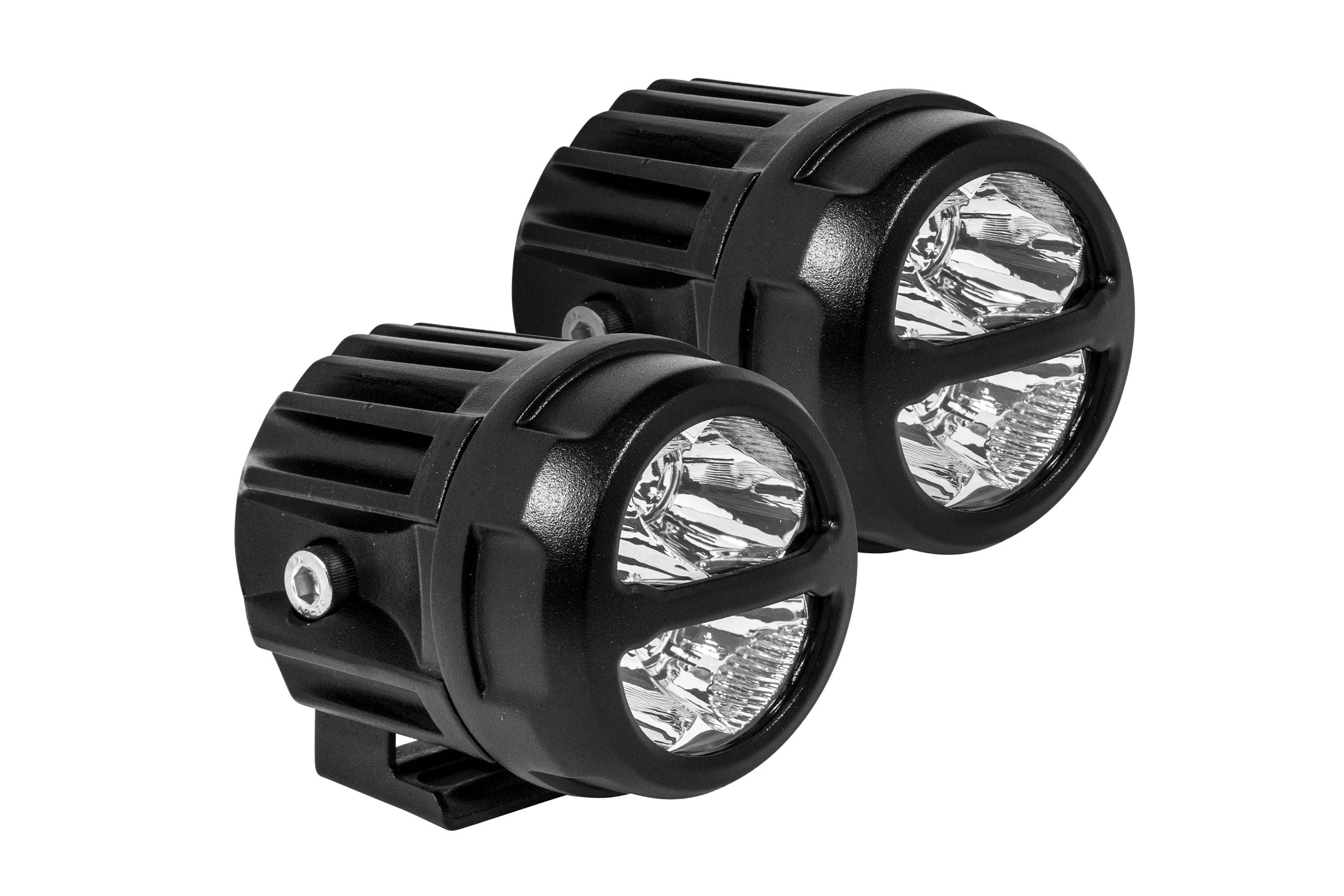 Pro Comp 2x2 Round 20W White Spot Beam S4-R LED Pods EXP76412P