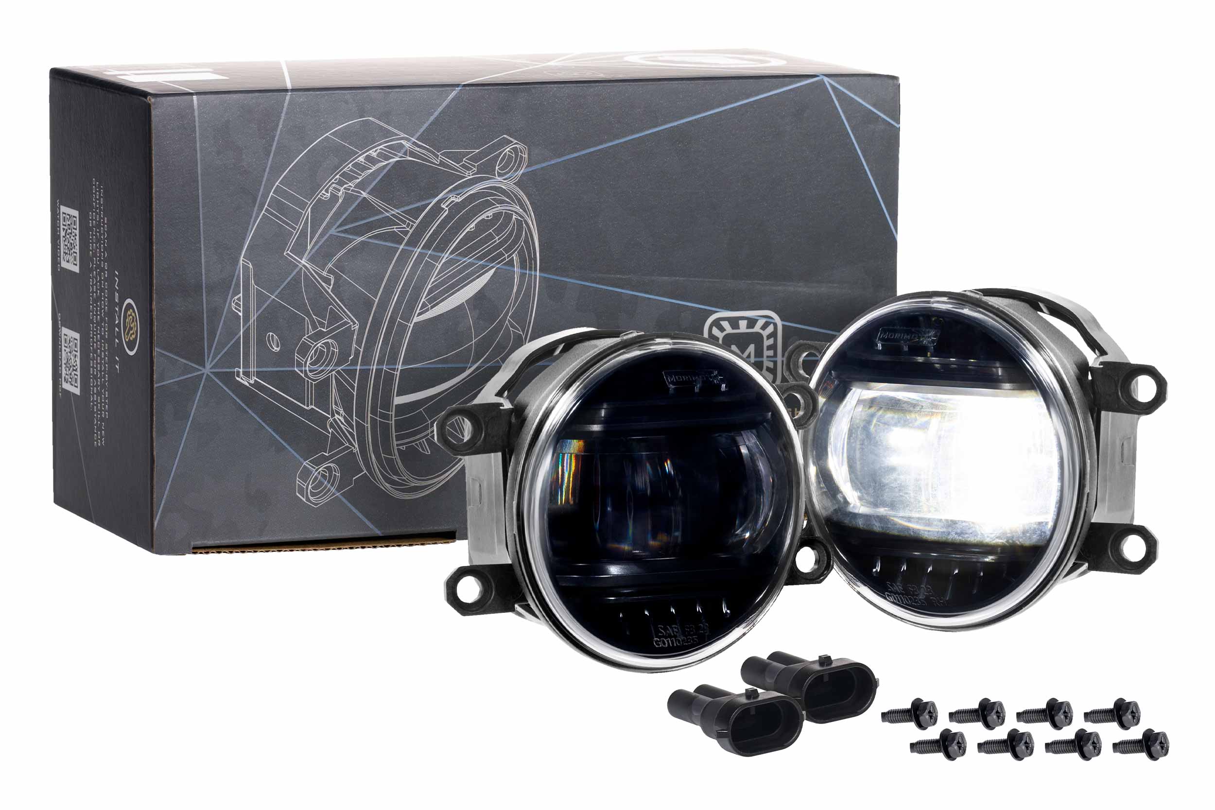 Morimoto 2016 Lexus IS200T XB Type T Evo Fog Lights Set White LF092