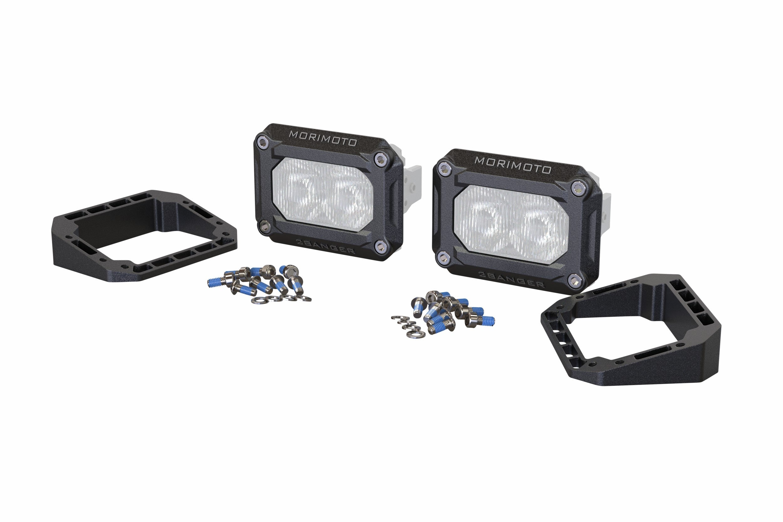 Morimoto 2Banger Flush or Angled Mounting Kit BAF147