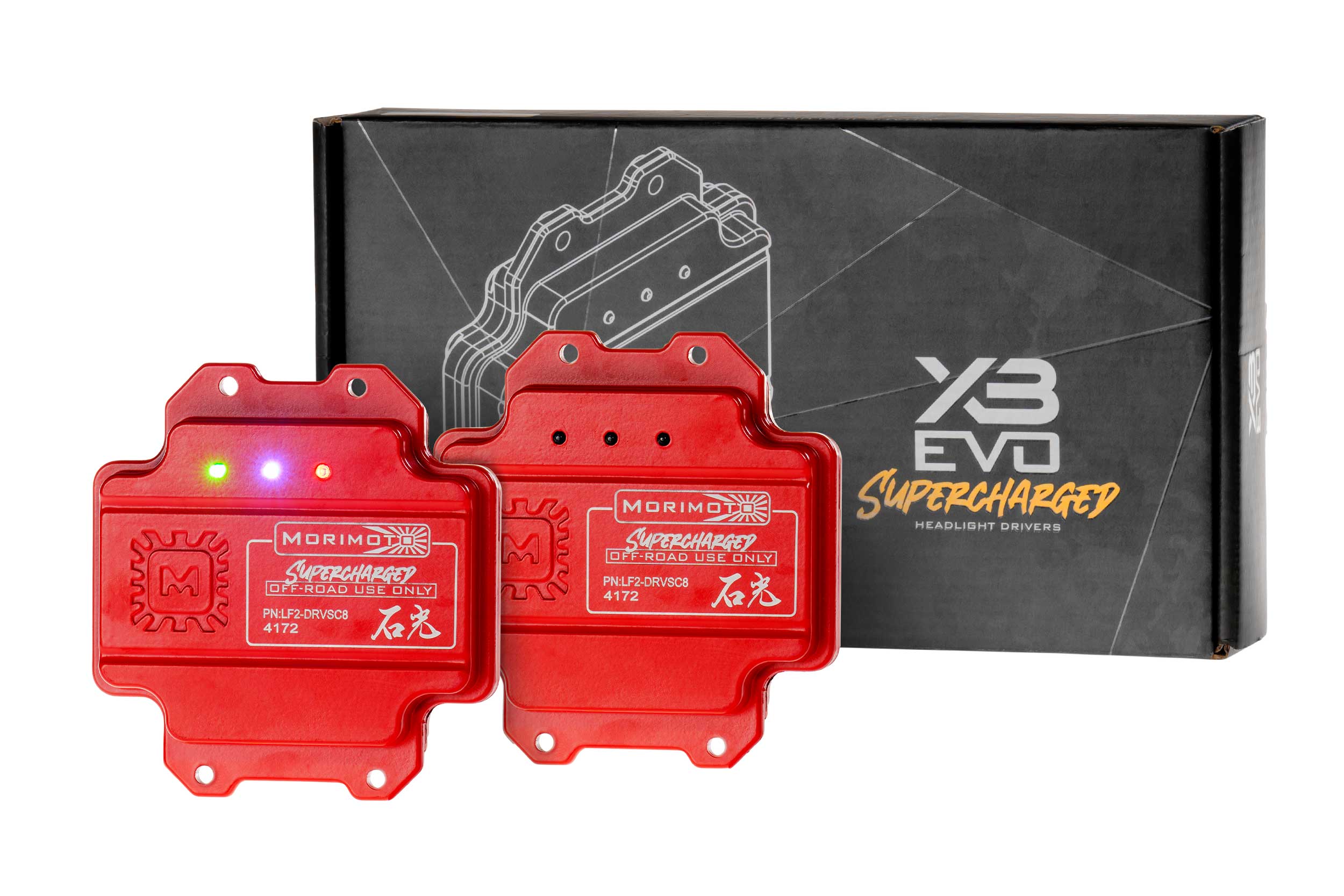 Morimoto 2014-2024 Toyota 4Runner Supercharged Drivers XB Evo XB Evo Hybrid LF2-DRVSC8