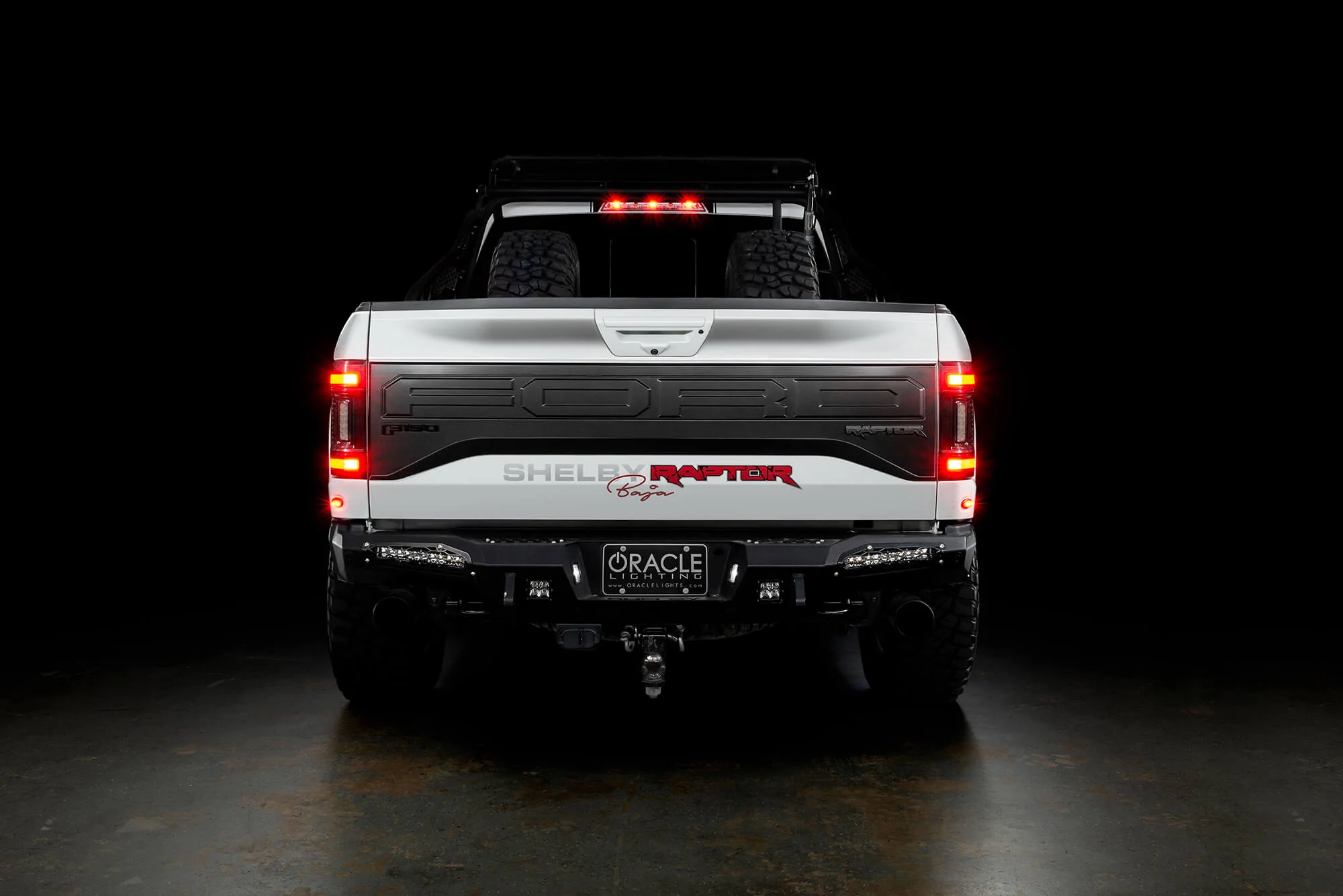 Oracle Lighting 2015-2020 Ford F-150 Flush Style LED Tail Lights Color Red 5913-504