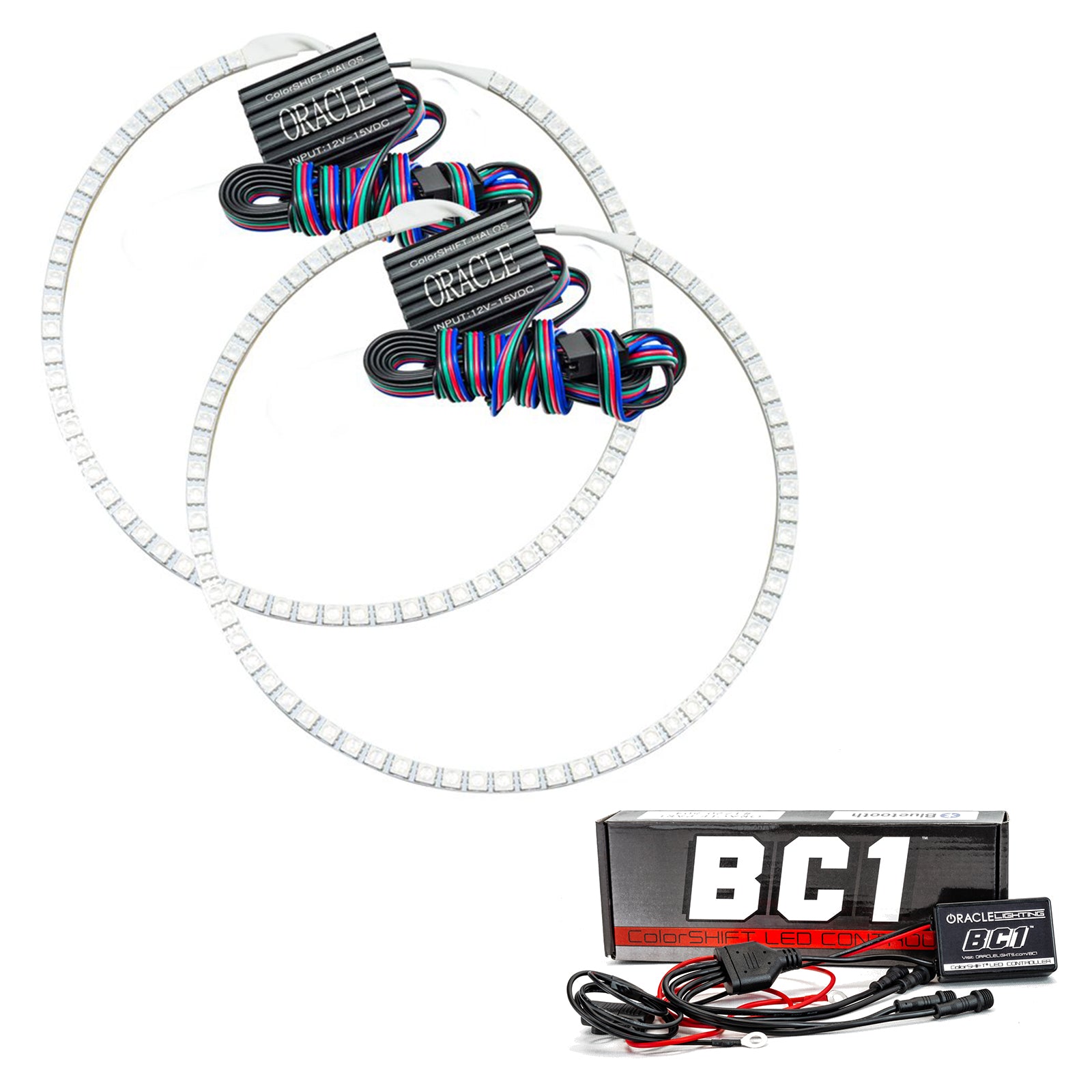 Oracle Lighting 2008-2010 Ford Explorer Sport Trac LED Headlight Halo Kit 1331-335