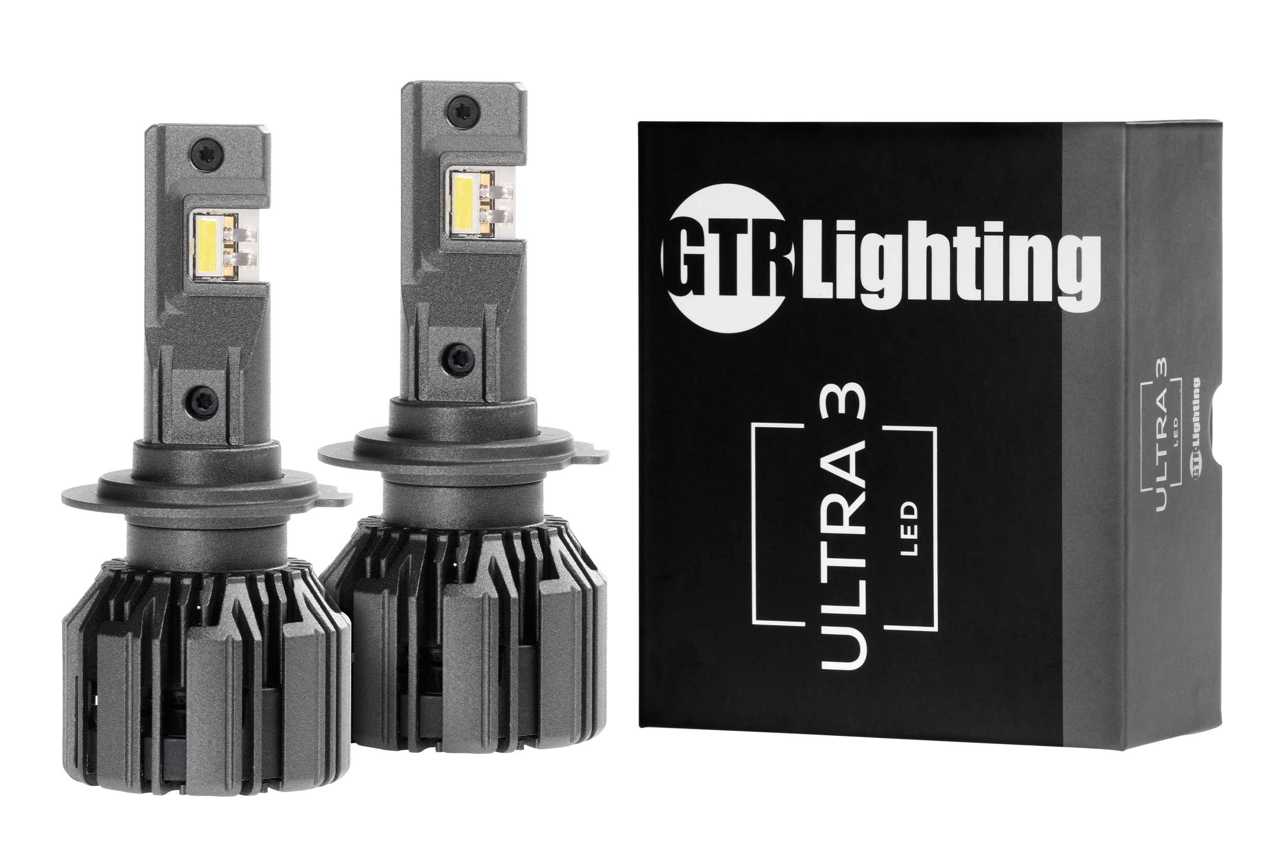 Morimoto H7 GTR Lighting Ultra 3 LED Bulbs Pair GTR.LED800