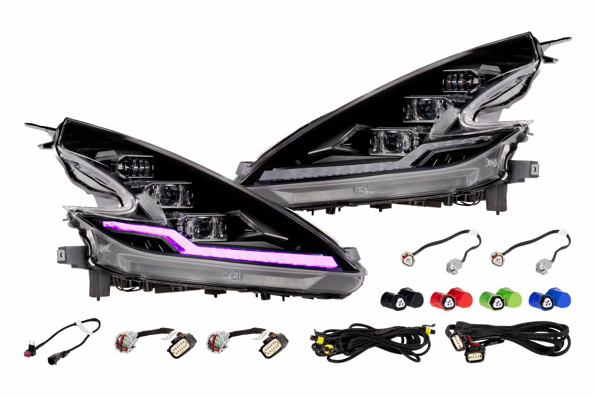 Morimoto 2009-2021 Nissan 370Z XRGB Evo Headlights Set LF2-474R