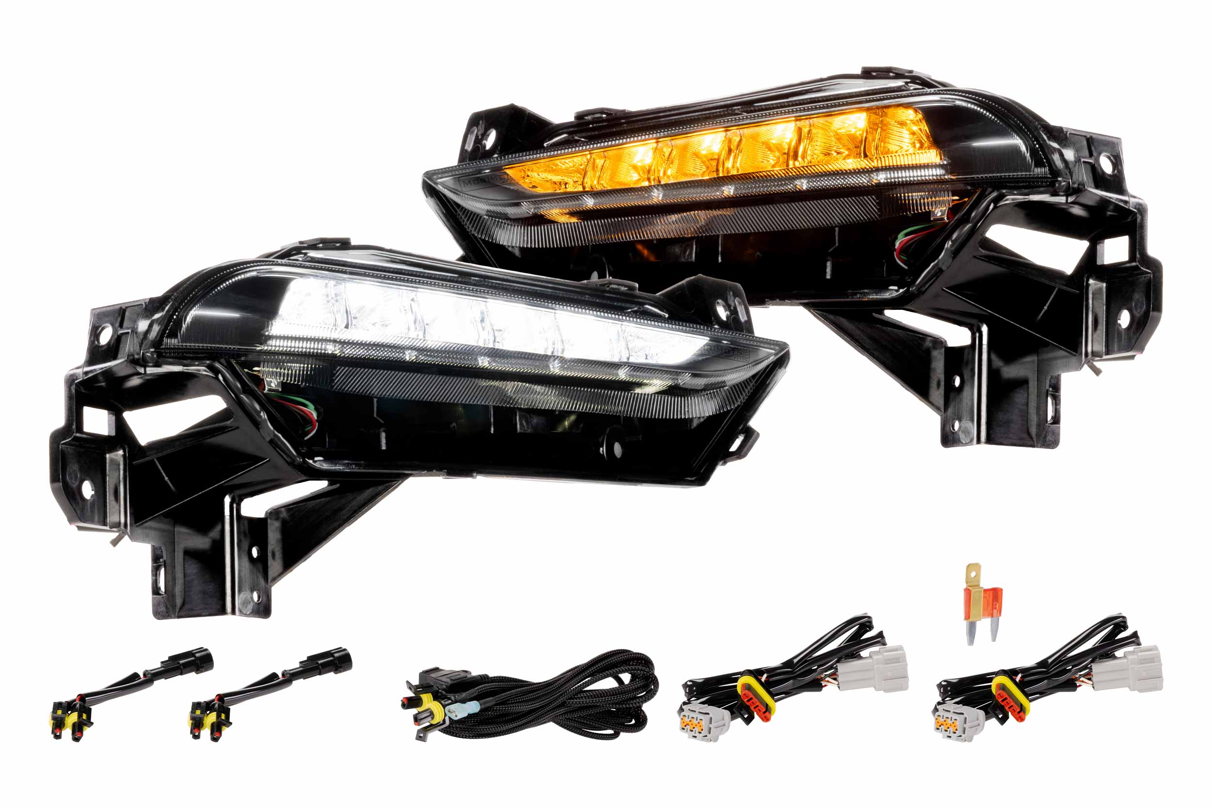 Morimoto 2015-2021 Nissan 370Z XB LED DRL Nismo Bumper Set LF469