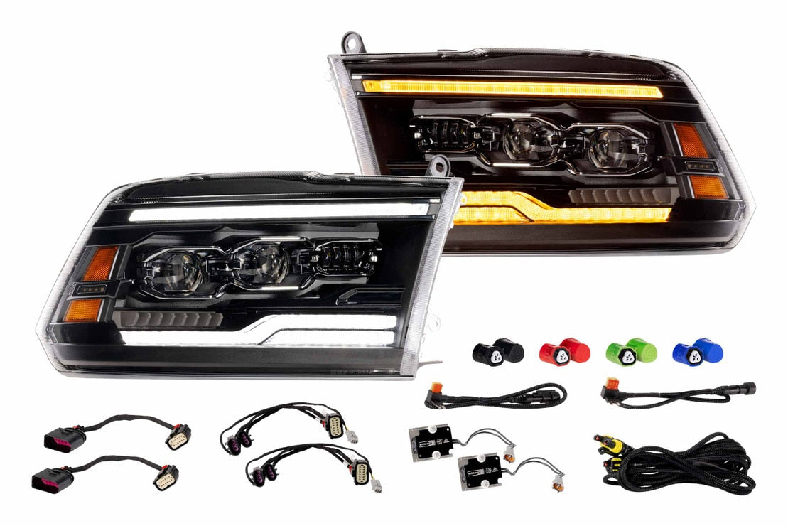 Morimoto 2009-2018 Dodge Ram 1500 Ram HD 2019-2024 Ram 1500 Classic XB Evo LED Headlights LF2-520