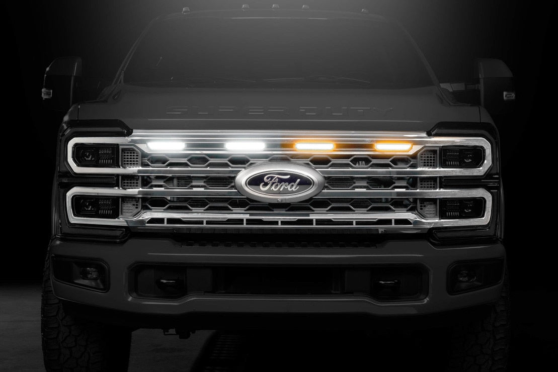 Morimoto 2023-2026 Ford F-250 F-350 F-450 Super Duty XBG Chrome LED DRL Grille XBG37