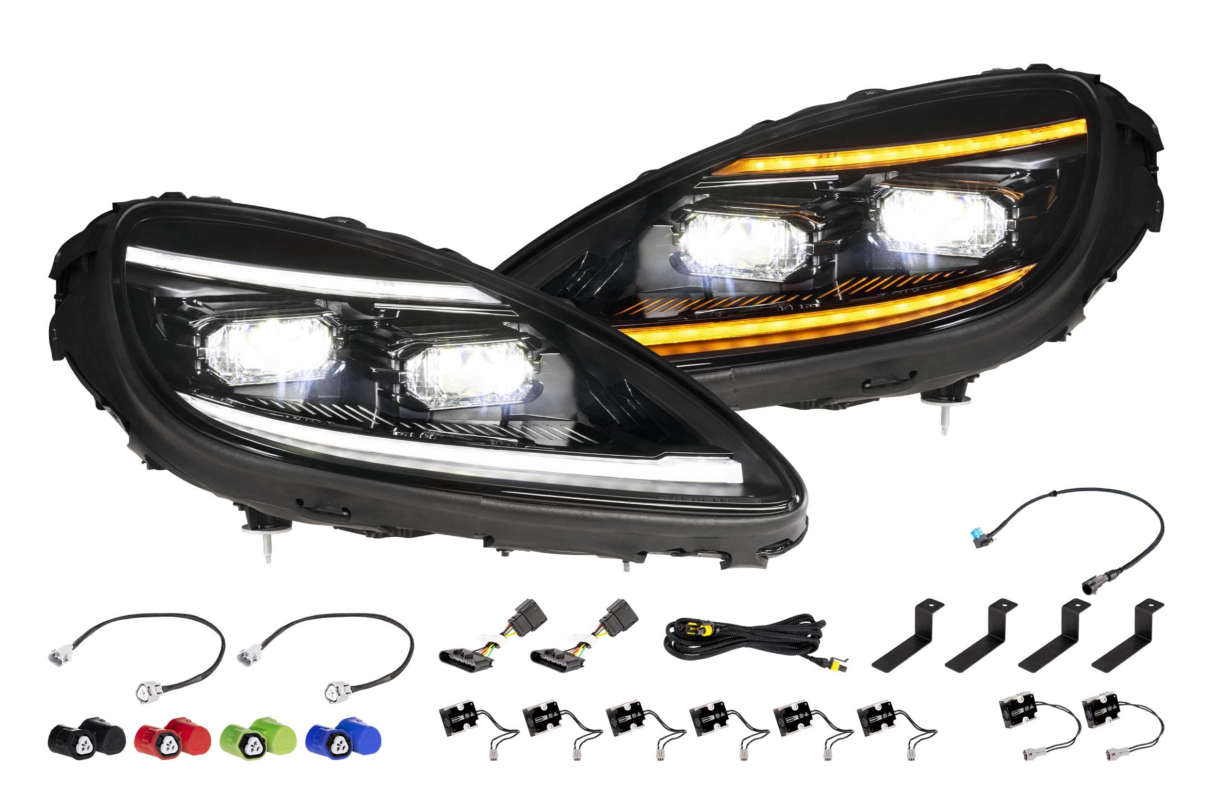 Morimoto 2005-2013 Chevrolet Corvette C6 XB Evo Headlights Set LF2-460
