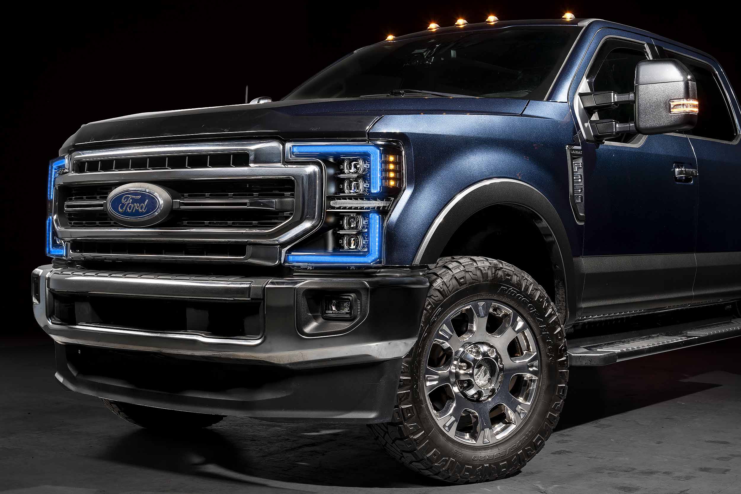 Morimoto 2020-2022 Ford F-250 F-350 F-450 Super Duty XRGB Evo Headlights Set Headlights LF2-508R