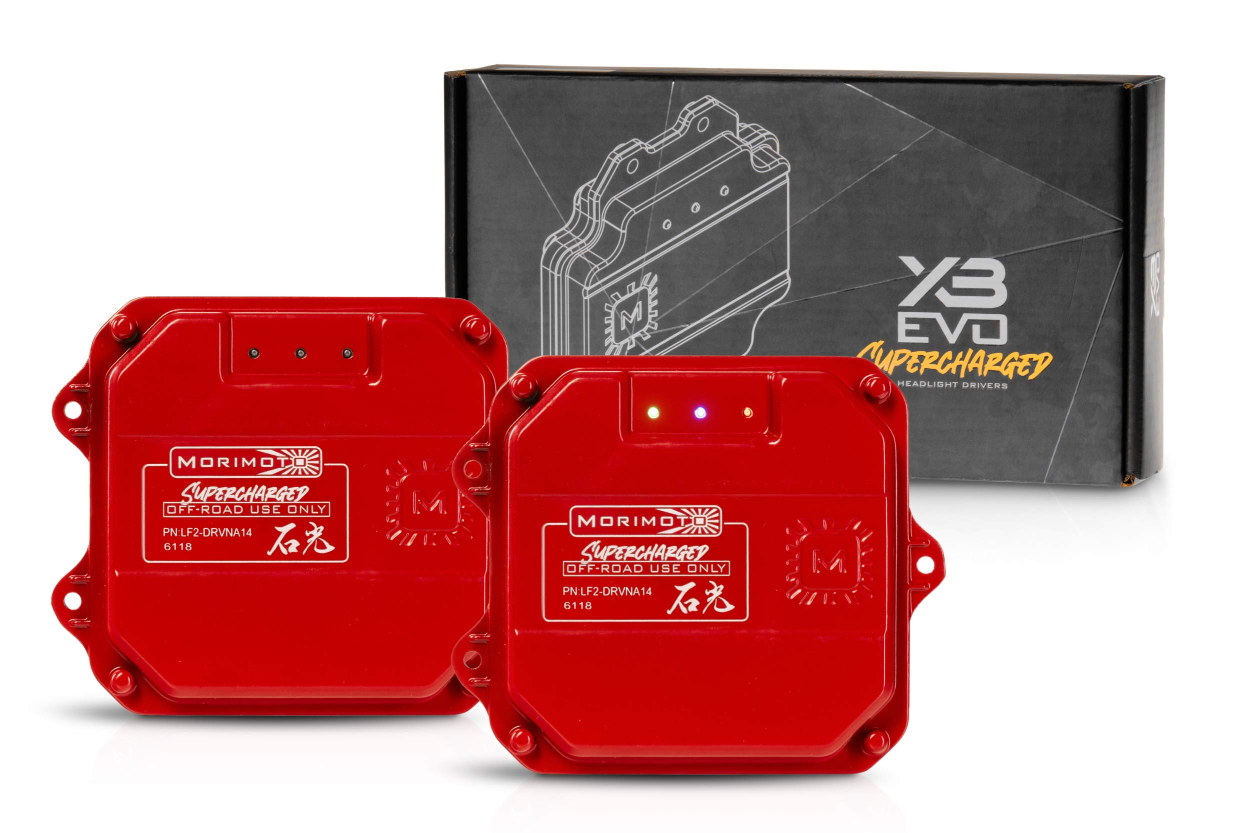 Morimoto 2015-2017 Ford F-150 2017-2020 Ford Raptor XB Evo Supercharged Drivers Set LF2-DRVSC14