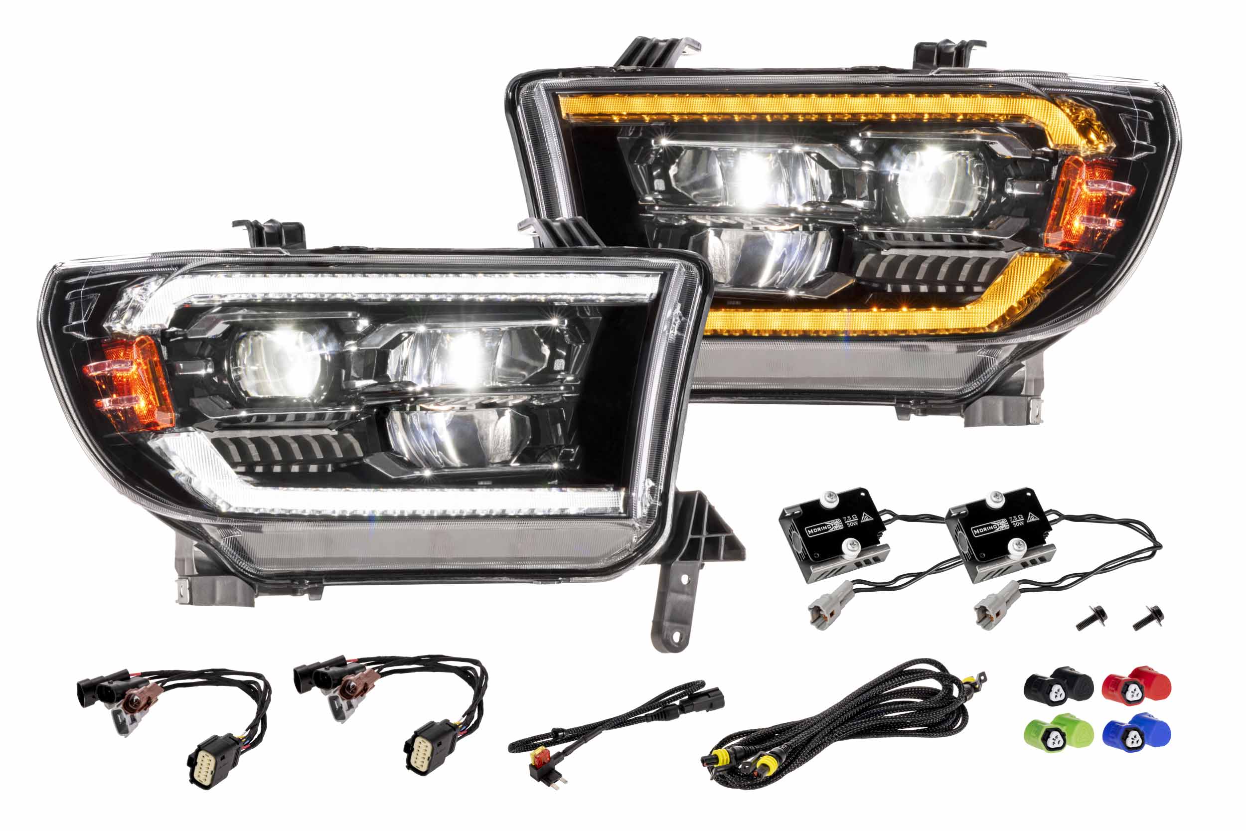 Morimoto 2007-2013 Toyota Tundra 2008-2017 Sequoia XB Evo LED Headlights Set LF2-533