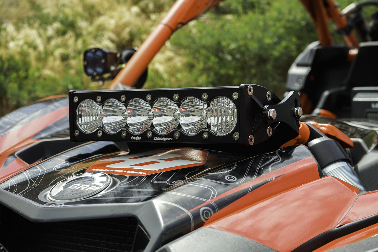 Baja Designs 2017-2025 Can-Am Maverick X3 OnX6+ LED 10 Inch Shock Mount Light Bar Kit 447120