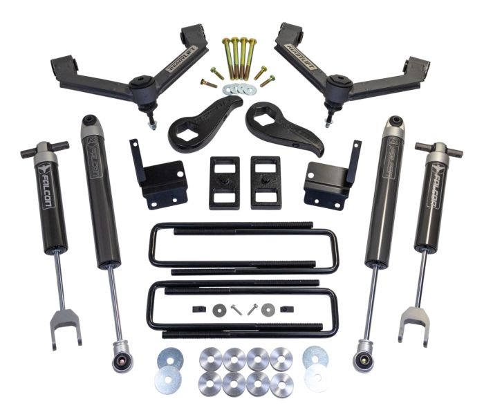 Readylift 3'' SST Lift Kit With Fabricated Control Arms and Falcon 1.1 Monotube Shocks 69-30320