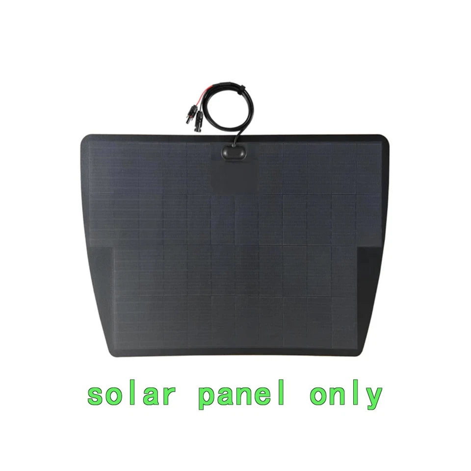 Lensun 2003-2015 Nissan Titan 1st Gen 100W Hood Flexible Solar Panel