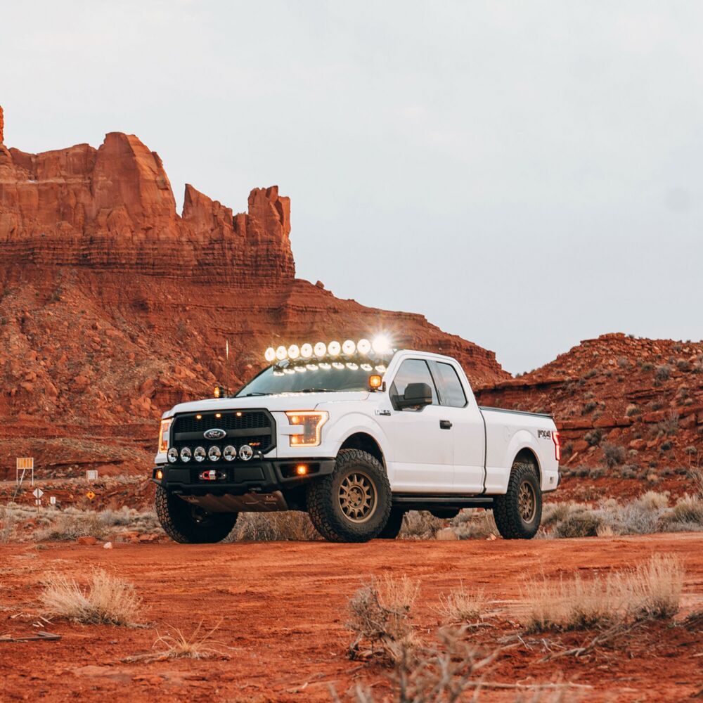 KC Hilites 2015-2026 Ford F-150 Ford Raptor Gravity Titan Overhead Light Bar AK-91428