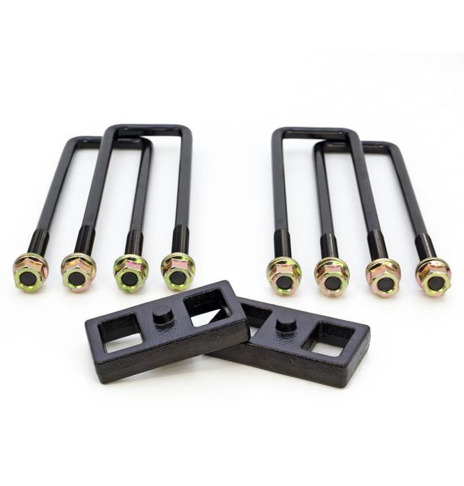Readylift 2011-2024 Chevrolet Silverado GMC Sierra 2500 3500 HD OEM Style 1" Rear Lift Block Kit 26-30100