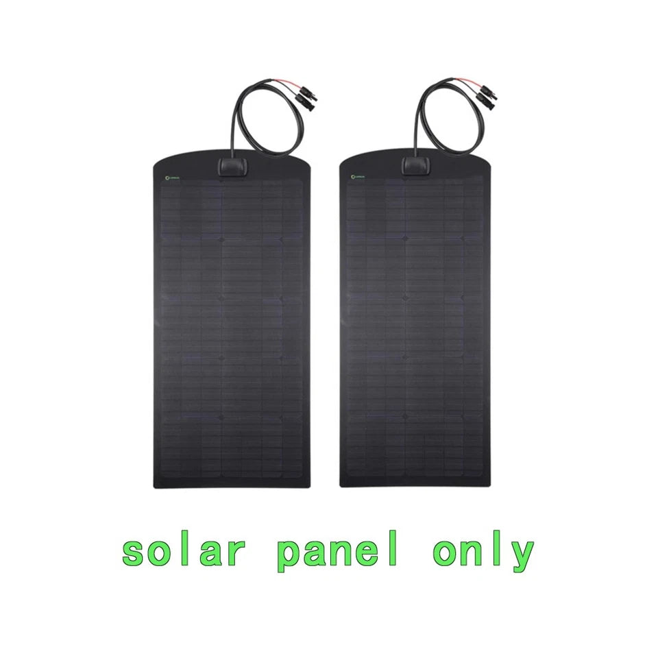 Lensun 2015-2019 Chevrolet Silverado 2500 3500 HD 110W Hood Flexible Solar Panel
