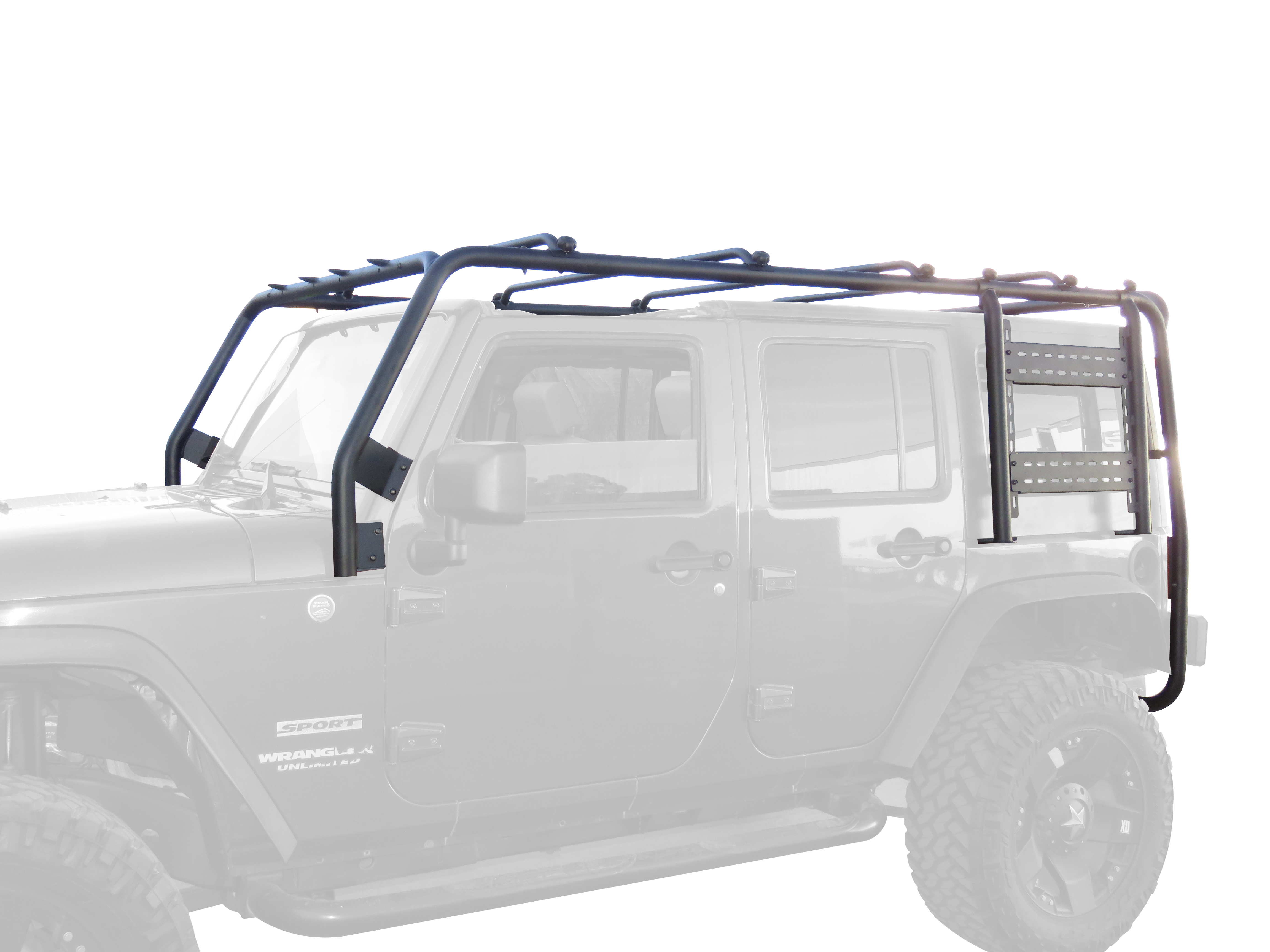 Body Armor 2007-2018 Jeep Wrangler JK 2 Door Frame Crossbars and Rails Box 2 of 2 JK-713