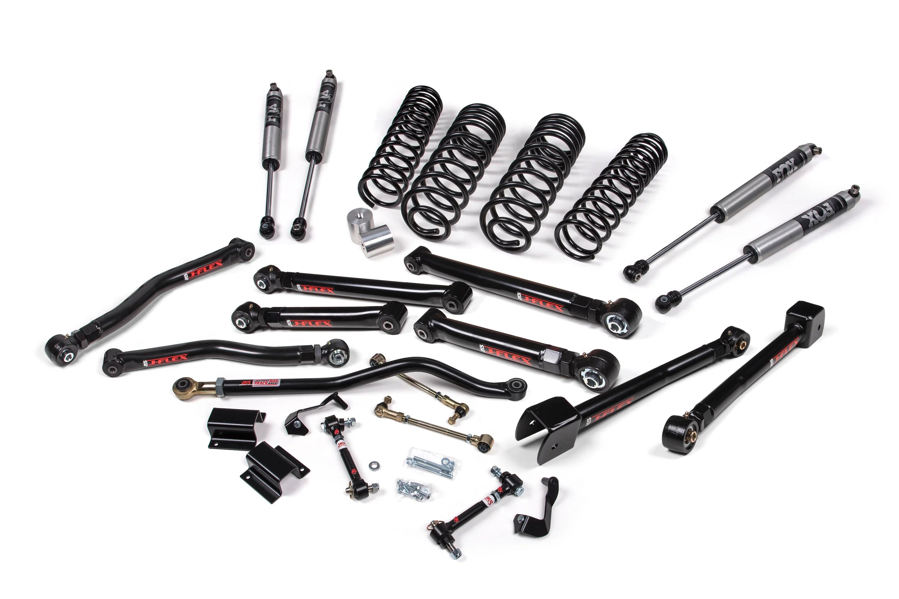 JKS 2020-2026 Jeep Wrangler JL 4 Door J-Krawl Diesel 2.5in Lift Kit with Fox Adventure Series Shocks JSPEC169KFA