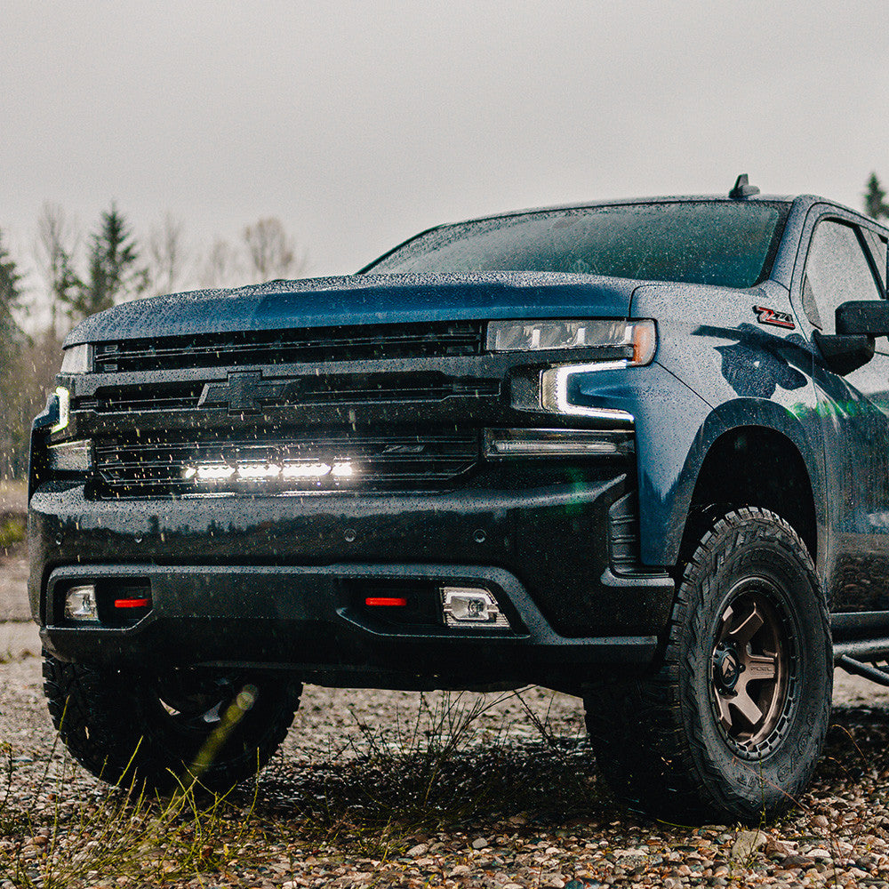 Baja Designs 2019-2021 Chevrolet Silverado 1500 S8 20 Inch Grille Light Bar Kit NOTE: Exc. LTZ Models 447519