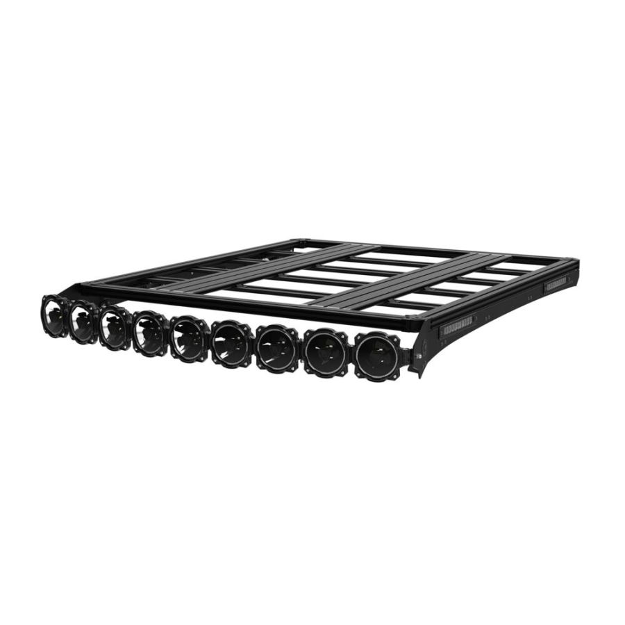 KC Hilites 2009-2018 Dodge Ram 1500 Crew Cab Platform One Roof Rack with 360° Lighting AK-92315