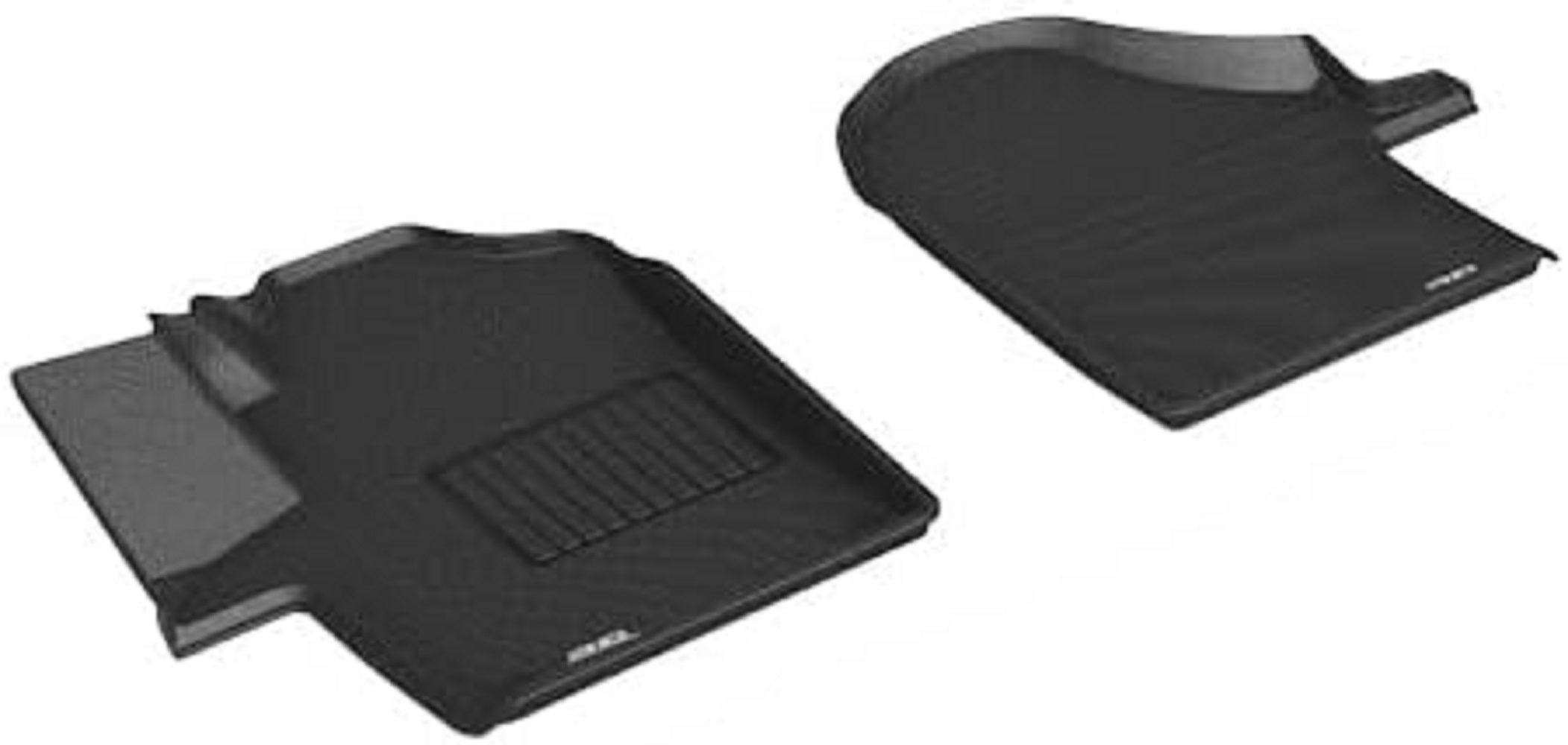 3D Maxpider 2015-2023 Mercedes-Benz Metris 7/8 Seater W447 Custom Fit Kagu Black 1st Row Floor Mat L1MB09211509