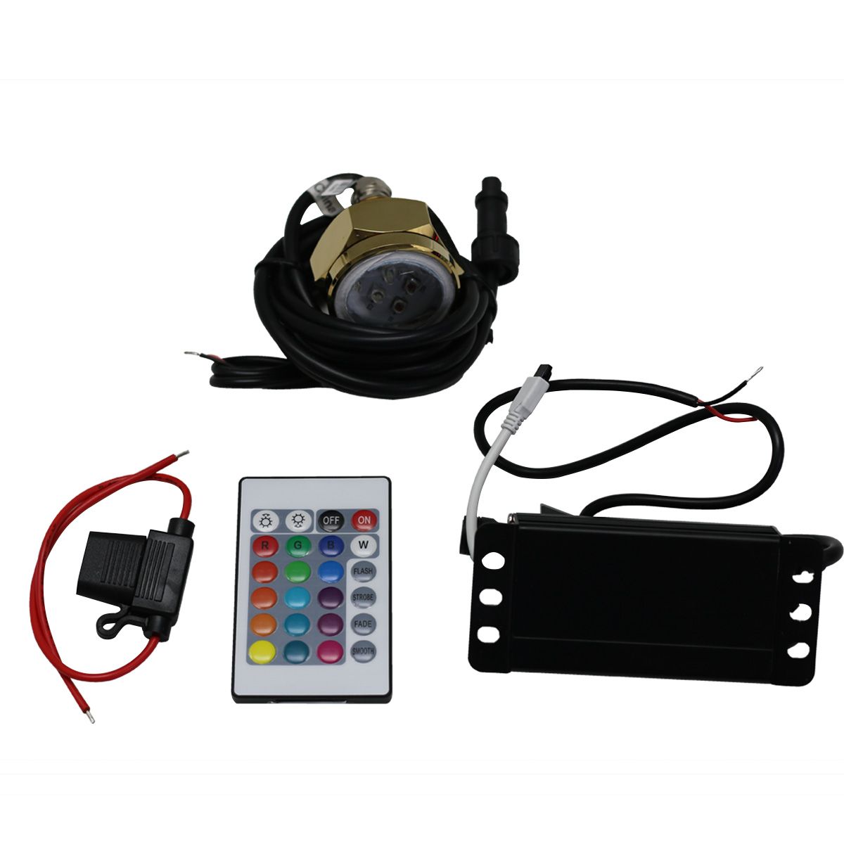 Race Sport 27W CREE LED Underwater Drain Plug Light Stainless Steel MS-27W-DP-RGB