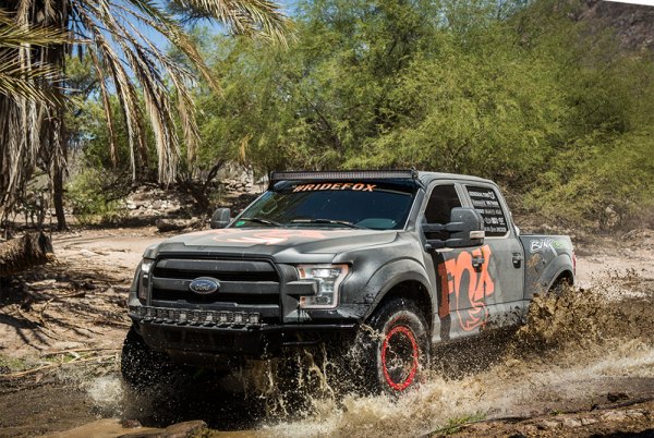 Readylift 2005-2016 Ford F-250 F-350 Fox 2.0 Performance Series Rear Driver or Passenger Side Smooth Body IFP Non-Adjustable Shock Absorber 980-24-665