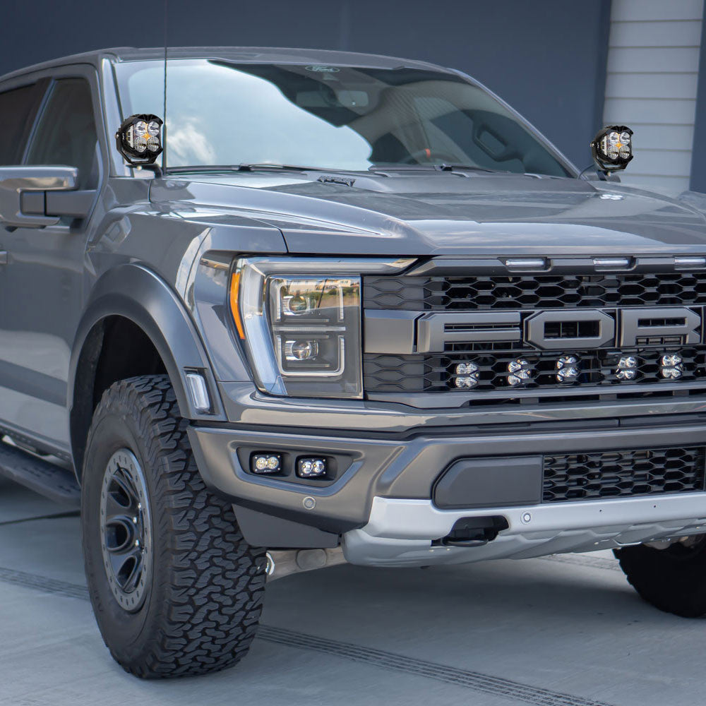 Baja Designs 2021-2025 Ford F-150 Raptor LP4 Pro A-Pillar Light Kit 448068
