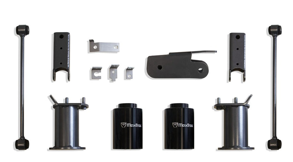 MaxTrac Suspension 2007-2020 Chevrolet Tahoe Suburban GMC Yukon Yukon XL 2007-2013 Chevrolet Avalanche 2WD 4WD without Autoride 5" Rear Lift Kit 901050
