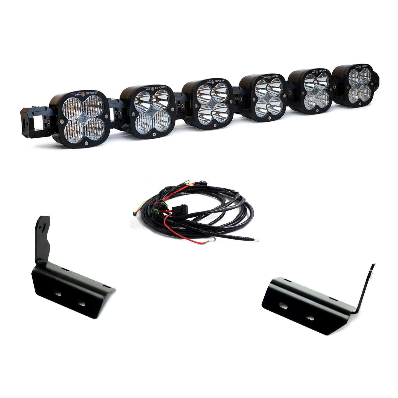 Baja Designs 2024-2025 Ford F-150 Raptor R F-150 Raptor 37 6XL Linkable Bumper Light Kit 44-8308