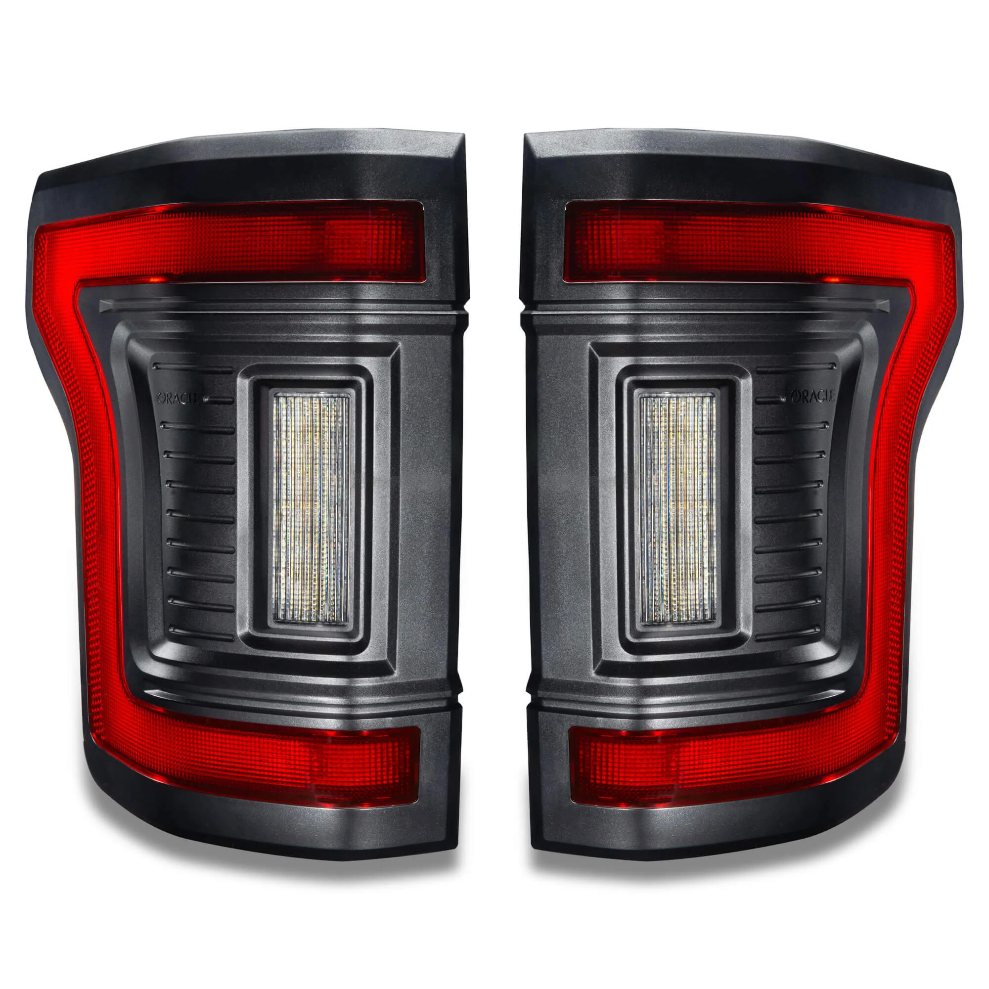 Oracle Lighting 2015-2020 Ford F-150 Flush Style LED Tail Lights Color Red 5913-504
