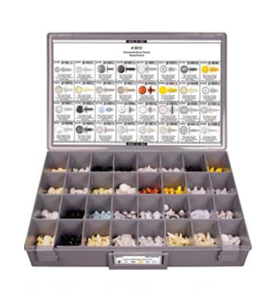 Disco Adjustable Gray Plastic Tray Universal Door Panel Assortment 8812