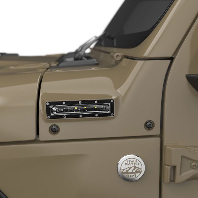 EGR 2018-2024 Jeep Wrangler JL Gladiator JT Vsl Gator LED Light VSLJP3791