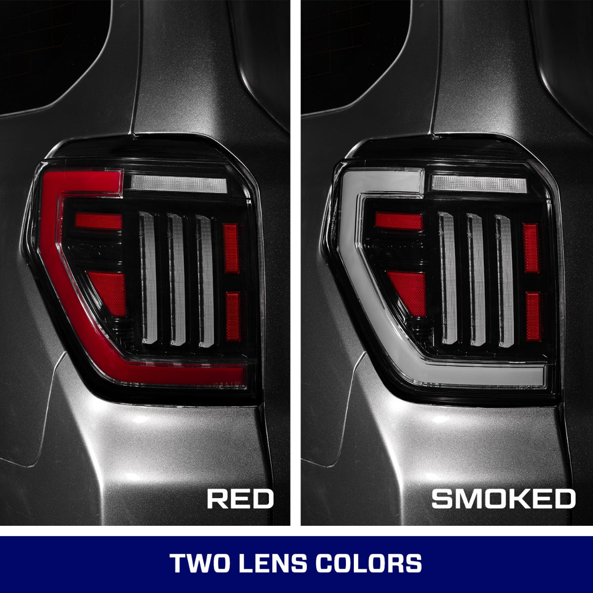 Form Lighting 2010-2024 Toyota 4Runner LED Tail Lights Red pair FL0106