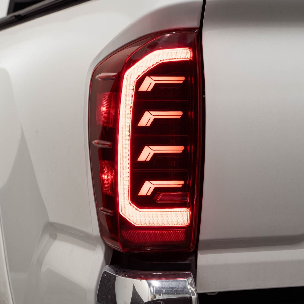Form Lighting 2016-2023 Toyota Tacoma Red Pair LED Tail Lights FL0019