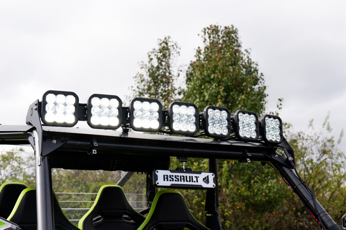 Diode Dynamics 2019-2024 Honda Talon SS5 Pro CrossLink Roof White Combo Light Bar Kit DD7919